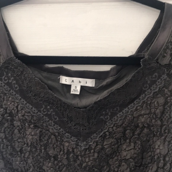 Gray CAbi blouse - Picture 3 of 3